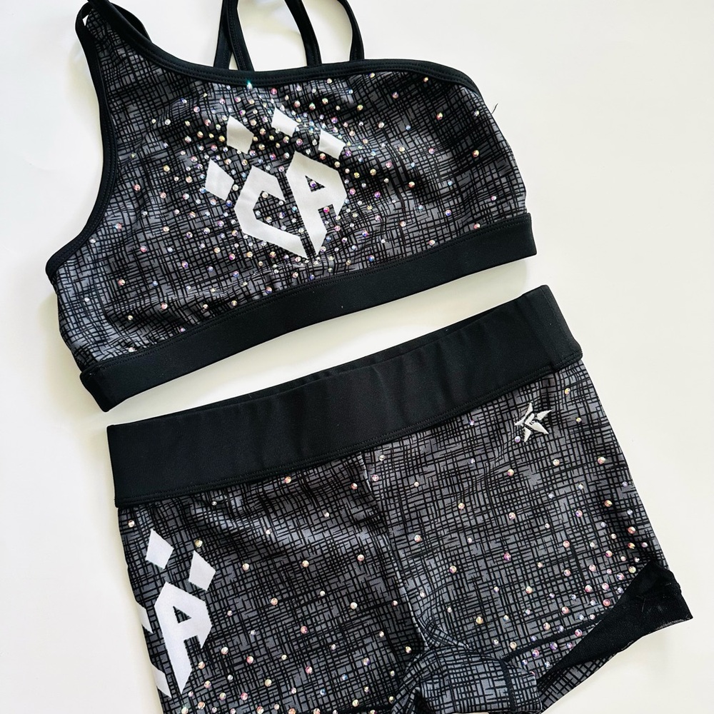 ✨SOLD✨ Cheer Athletics Crystal Practice Wear Set